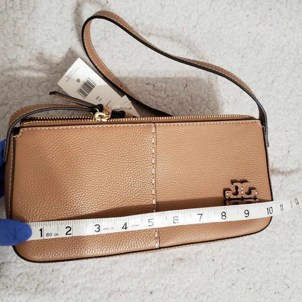 Tory Burch McGraw Leather Shoulder Bag - Picture 5 of 9